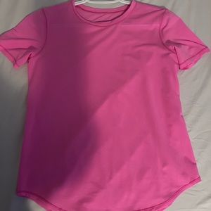 Sonic Pink Lululemon High-Neck Running and Training T-Shirt